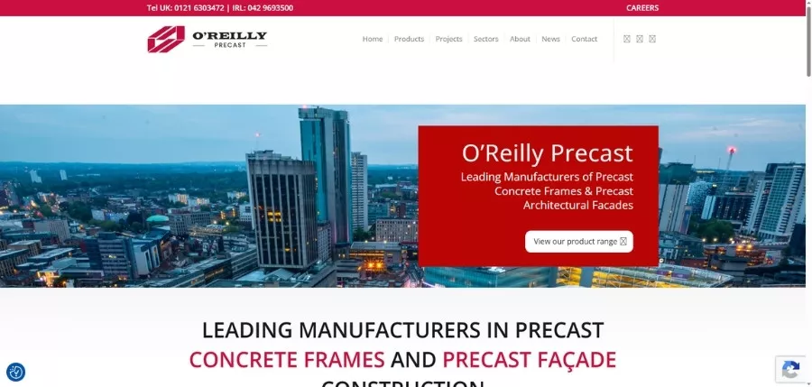 9. O’Reilly Precast Concrete Panels
